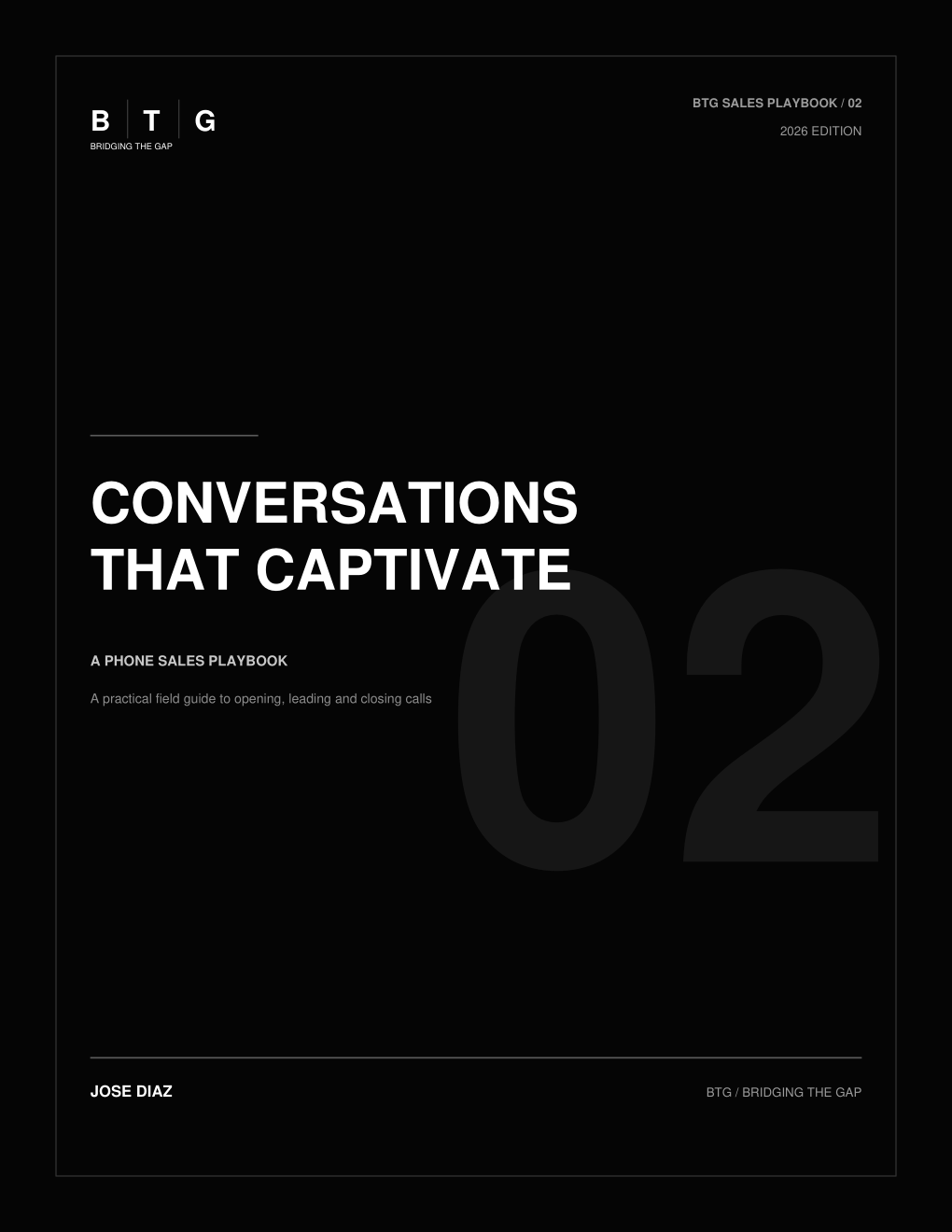 Cover of Conversations That Captivate by Jose Diaz